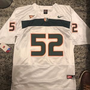 Ray Lewis Miami Hurricanes Jersey